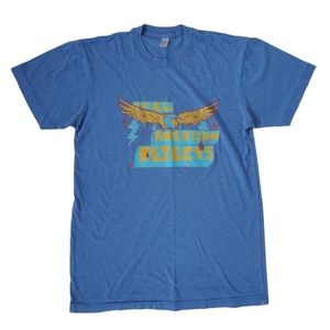 All American Rejects Blue Band Tee Short Sleeve T-shirt Women's Sz S